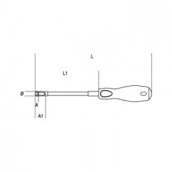 BETA Chiave a Bussola Flessibile 943FL 7 mm