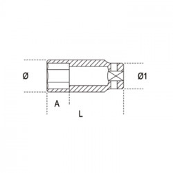 BETA Chiave a Bussola 3/4" 728L 30