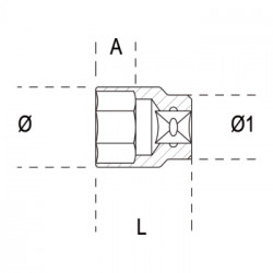 BETA Chiave a Bussola 1/2" 920A 13