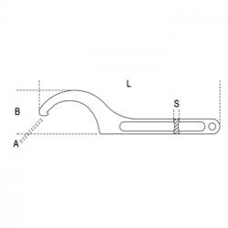 BETA Chiave a Settore Nasello Quadro 99 80-90