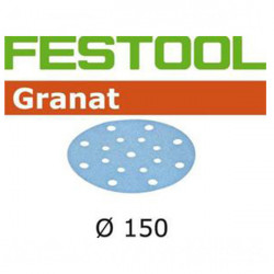 FESTOOL Disco Abrasivo STF D150/16 P100 GR Granat | 496978