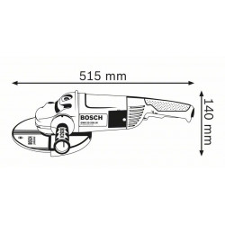 BOSCH Smerigliatrice angolare a Filo GWS 22-230 JH D 230 mm | 0.601.882.M03